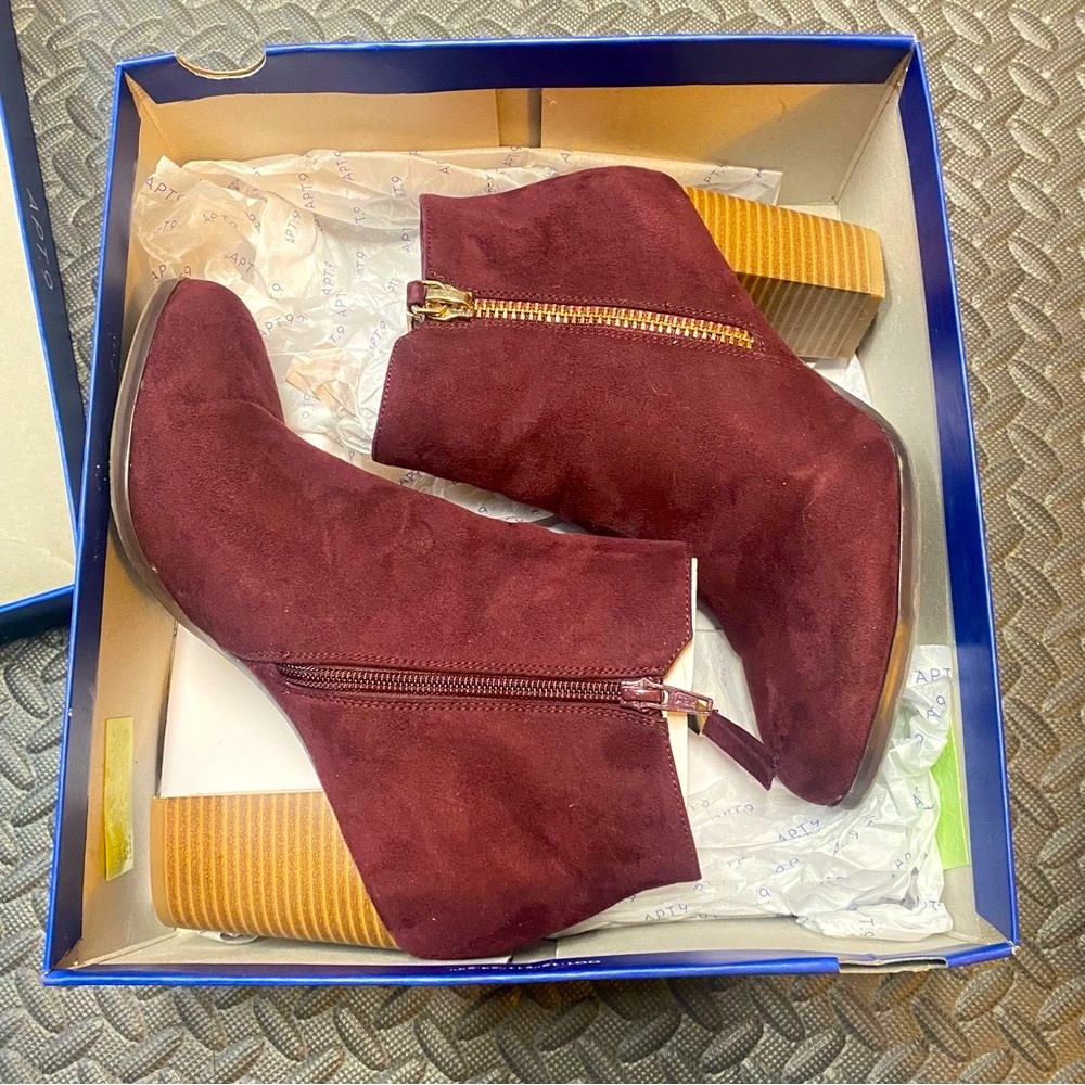 Suede Booties! - Picture 6 of 9